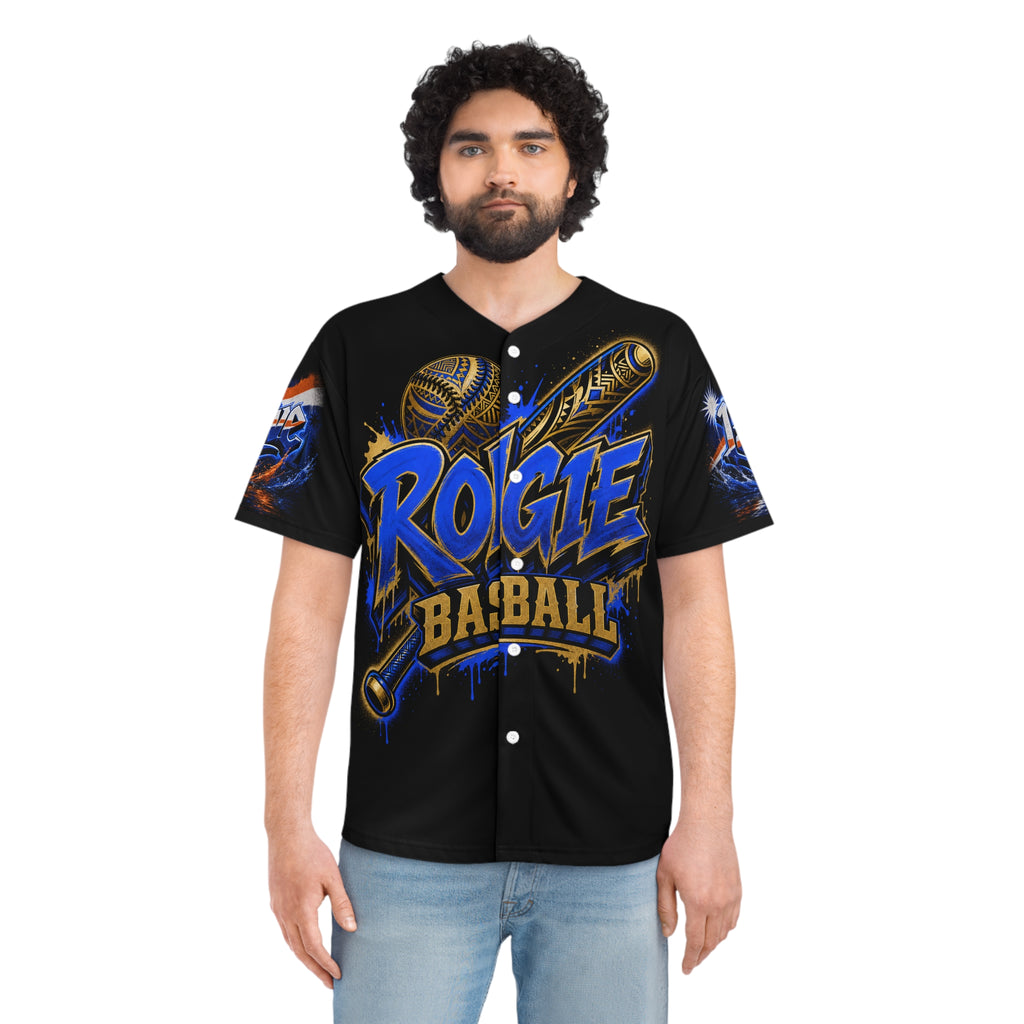Rogie Baseball Jersey — Custom Street-Style Team Jersey with '05' Back