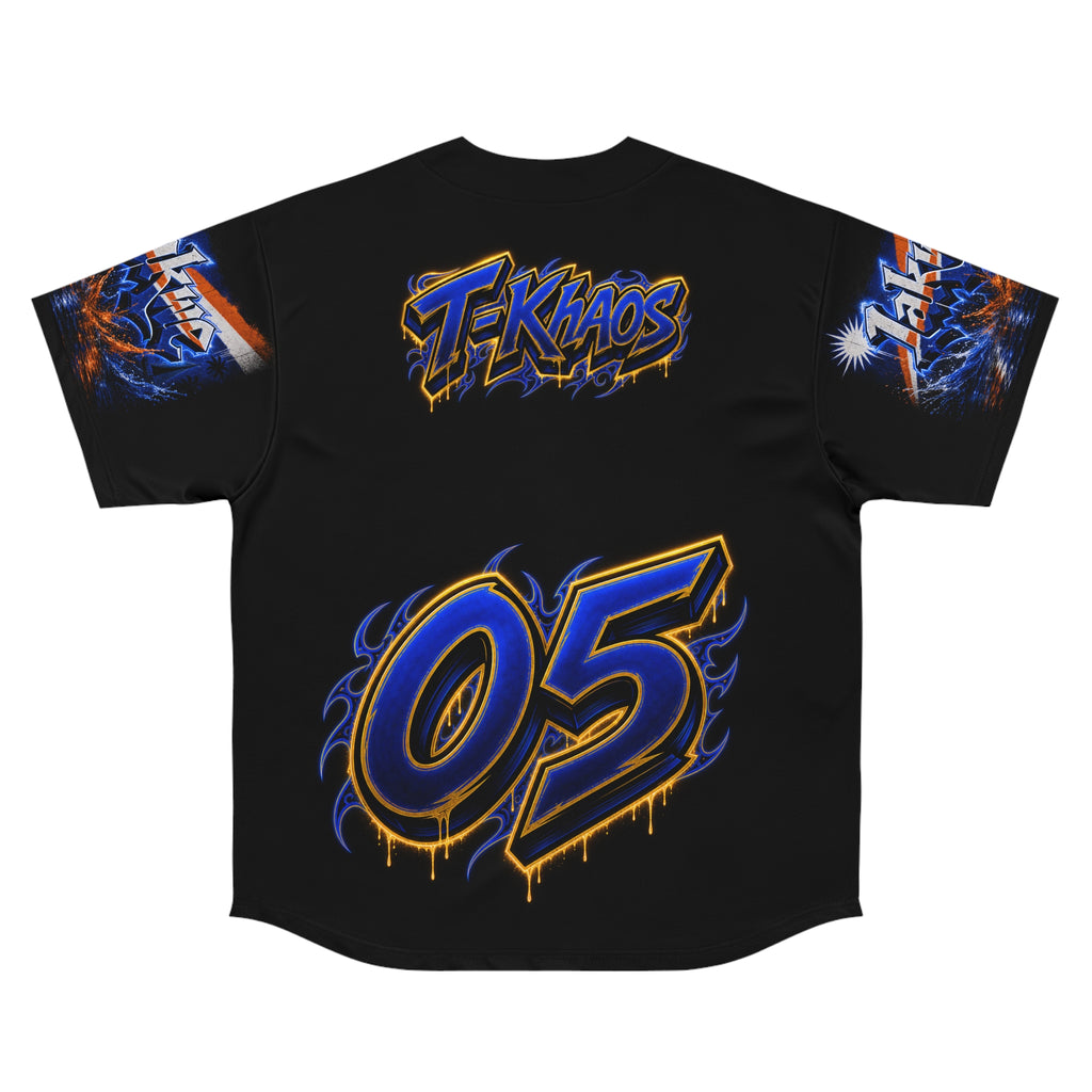 Rogie Baseball Jersey — Custom Street-Style Team Jersey with '05' Back