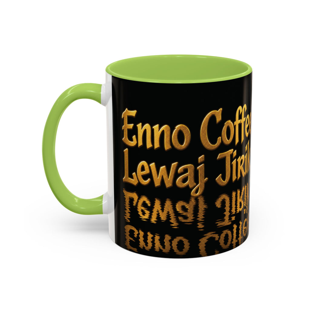 Vintage Hawaiian Coffee Mug — 'Coffee Tirik' Tropical Floral Accent Mug (11/15oz)