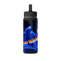 20oz Mini Water Bottle — Neon Graffiti Logo Design