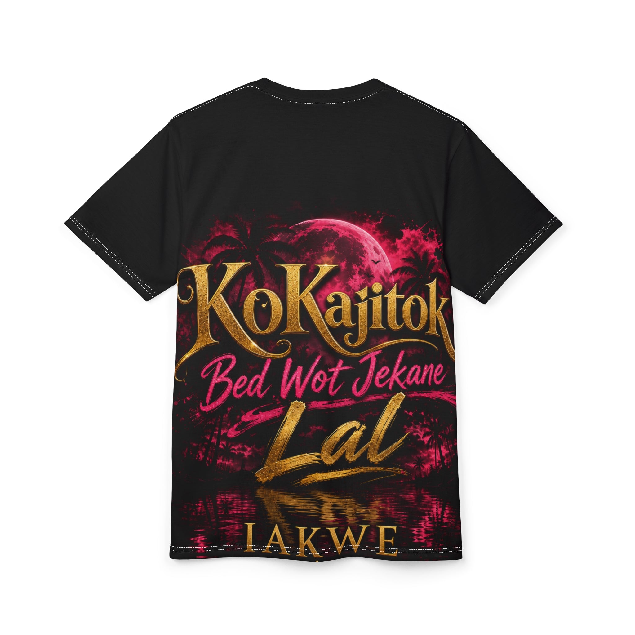 Cut & Sew Tee — All-Over Print Customizable Graphic T-Shirt