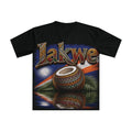 Jakwe Patterned Tee — Pacific Island Coconut Art Men's Loose T-Shirt