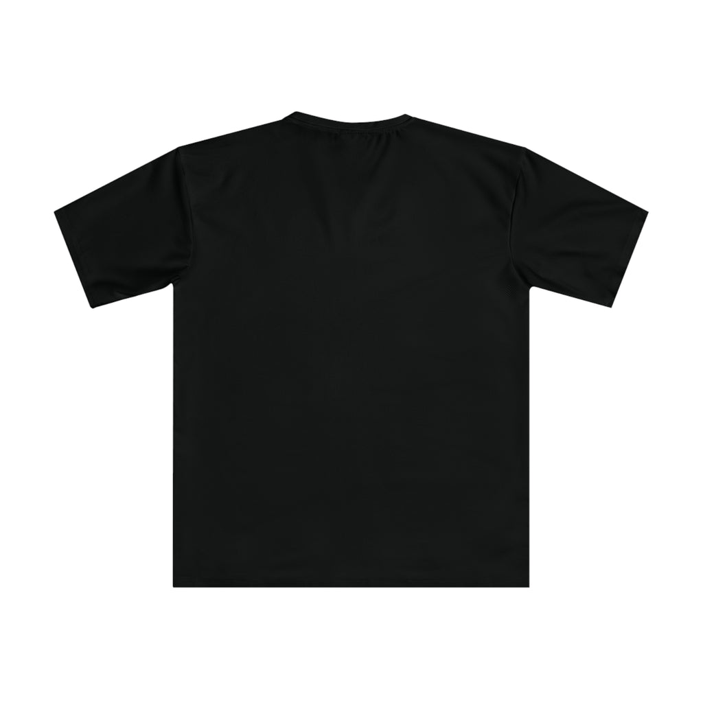 Graffiti Gold LA Skyline Tee — Urban Streetwear Men's Loose T-Shirt