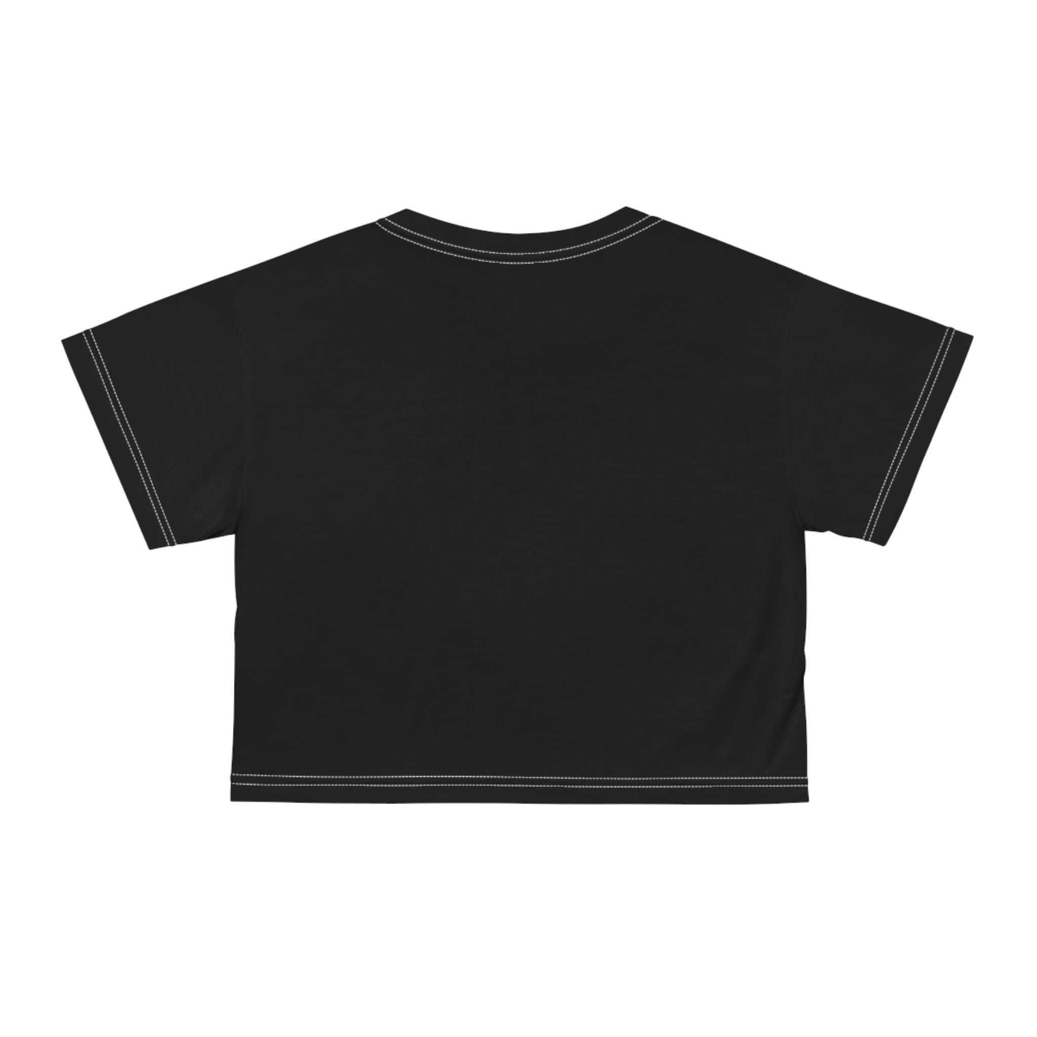 Kahuna Surf Tropical Crop Tee — Hawaiian Hibiscus Palm Beach Vibes