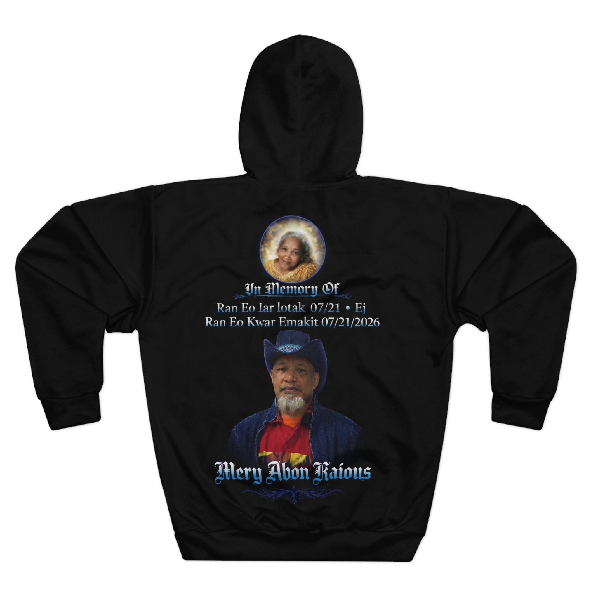 Memorial Hoodie — 'Goodbye Mama' Personalized Tribute Pullover