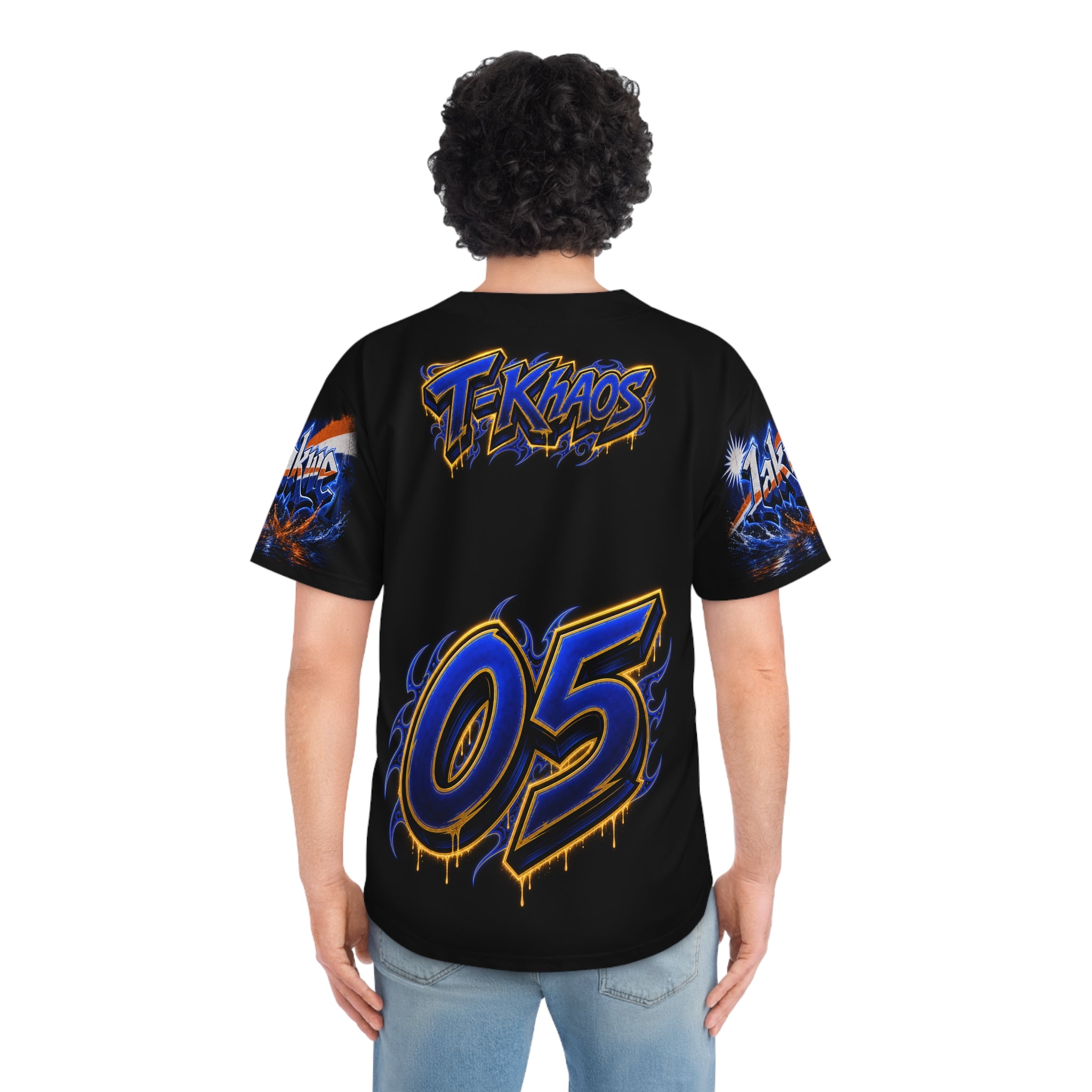 Rogie Baseball Jersey — Custom Street-Style Team Jersey with '05' Back