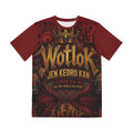 Wotlok Crown Graphic Tee — 'Jen Kedro Kan' All-Over Print Men’s T-Shirt
