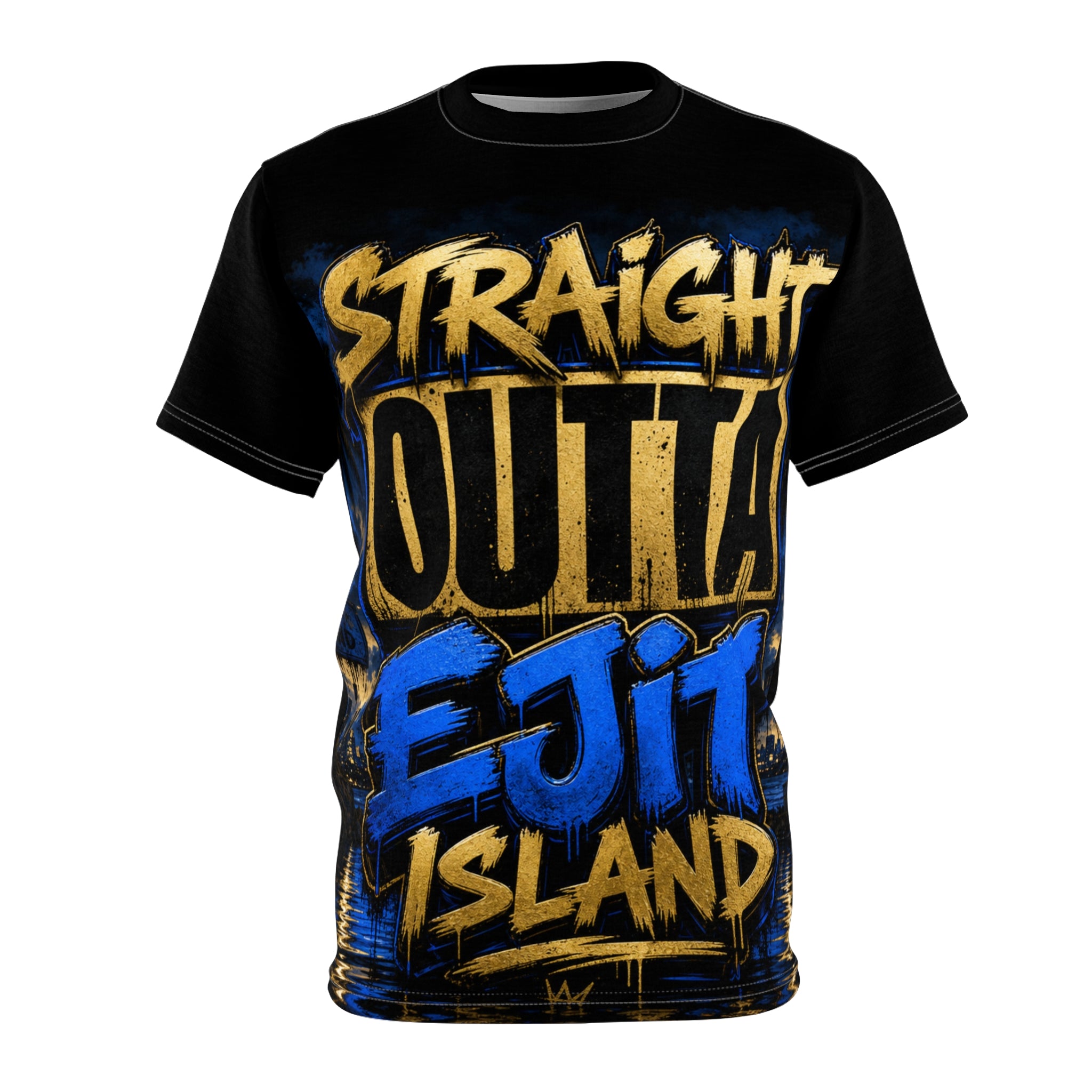 Straight Outta Ejit Island Graphic Tee