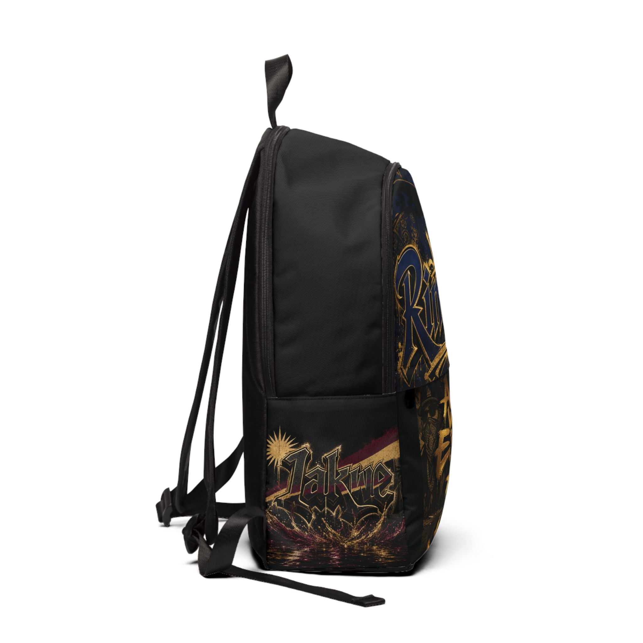 Graffiti Crown Backpack — 'Rimajol' Street Art Print